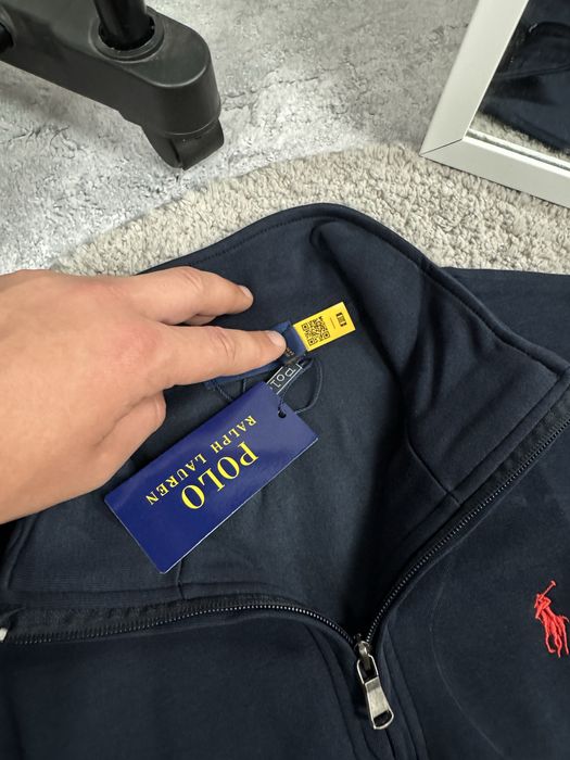 Полузамок Polo ralph lauren / 1/3 Zip поло ральф лаурен / кофта поло / S,M,L,XL