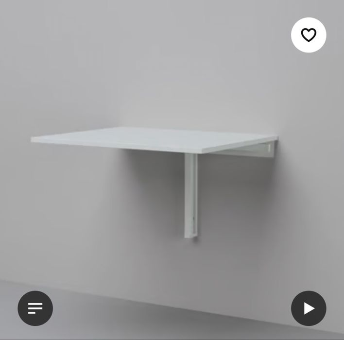 Mesa desdobravel de parede IKEA NORBERG