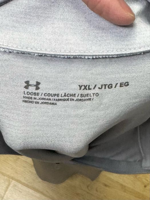 Under Armour кофта S размер спортивная подростковый серый