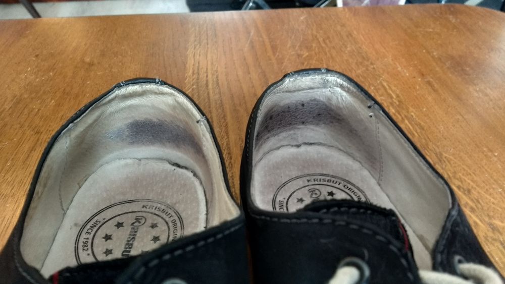 Półbuty męskie skórzane Krisbut Milano 42 czarne