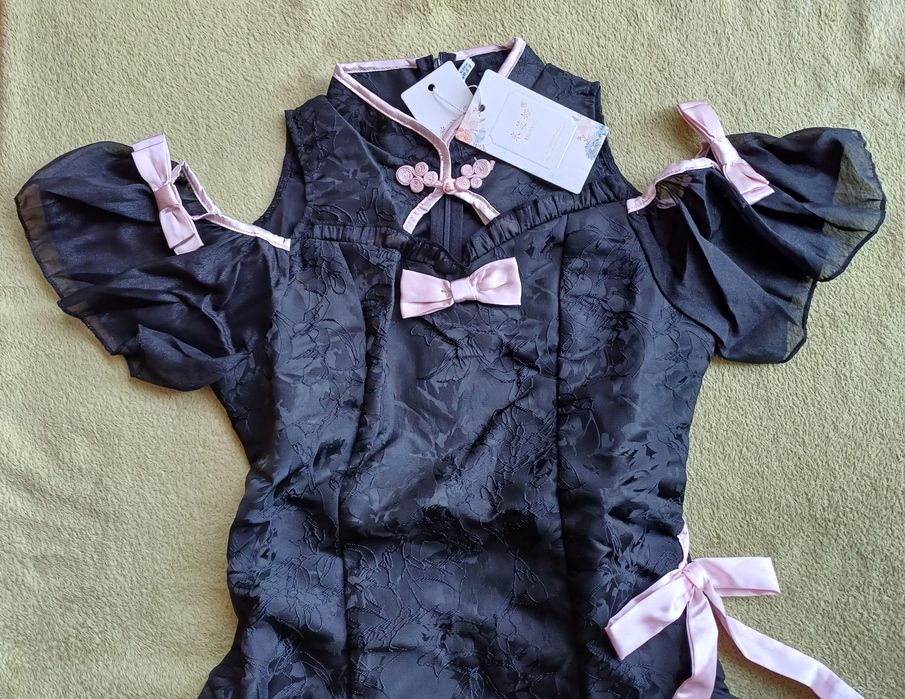 Piękna, japońska sukienka Lolita Harajuku Retro. Nowa. Rozmiar S