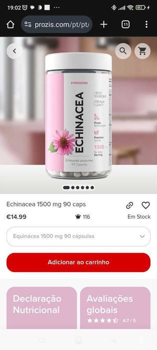 Contra gripe* Suplemento Equinacia PROZIS
