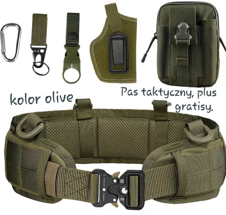 Pas taktyczny plus gratisy