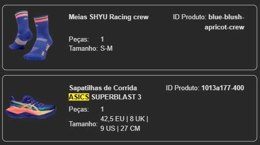 Asics Superblast 3 10kms feitos + Par de Meias