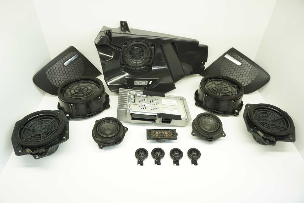 Wzmacniacz BOSE Audi TT RS 8J Cabrio Coupe subwoofer głosniki komplet*