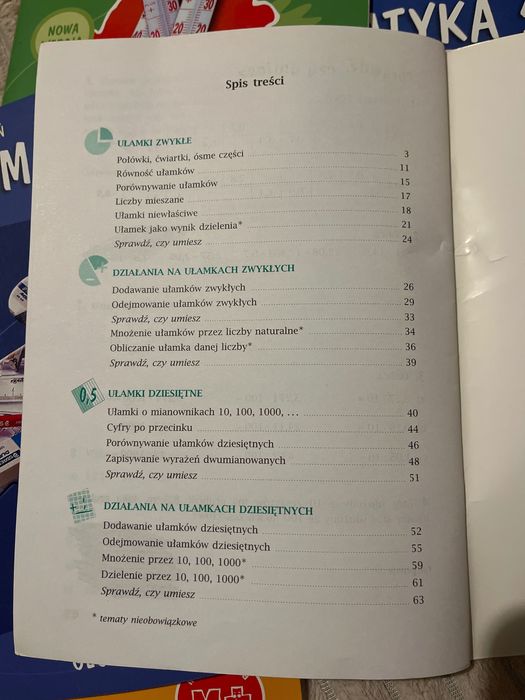 Zeszyt ćwiczeń matematyka