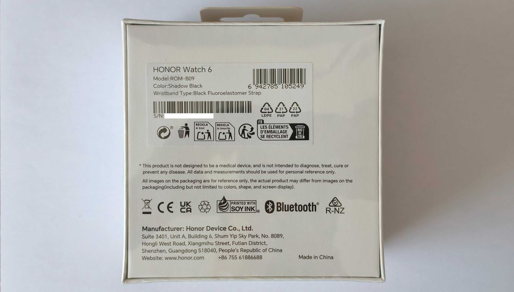 Relógio Smartwatch Honor Watch 6