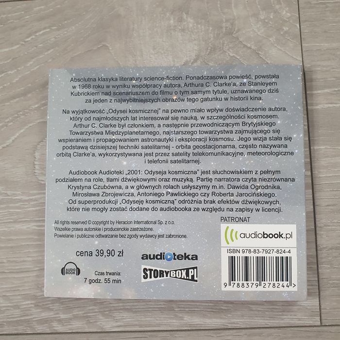 Odyseja kosmiczna 2001 audiobook
