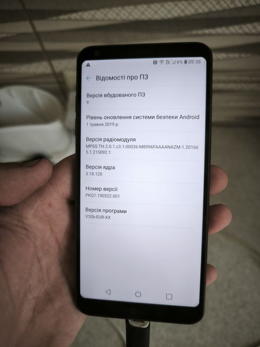 LG g6 в гарному стані