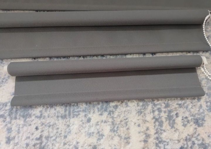 Roleta wewnętrzna kolor grafit/szary 52cm