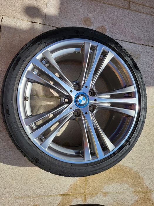 Jantes originais BMW 19" Orbit  Grey com bridgestone Potenza