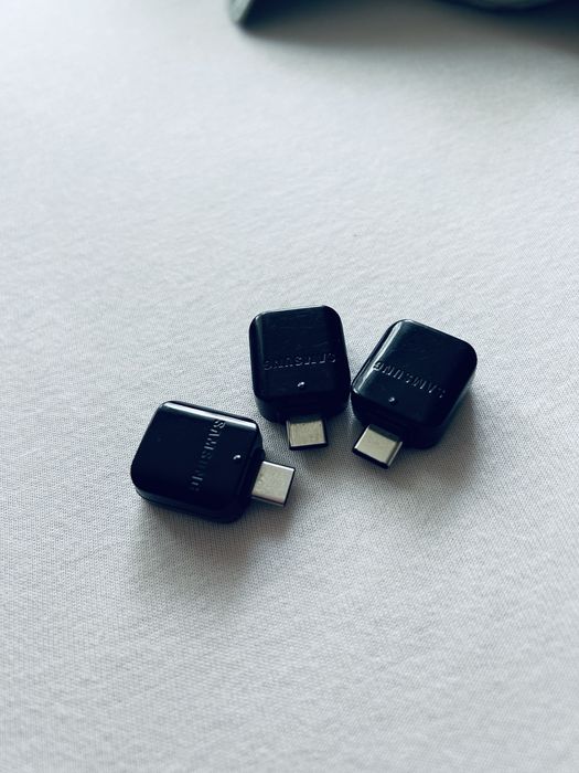 Przejściówki USB na typ C 3 sztuki