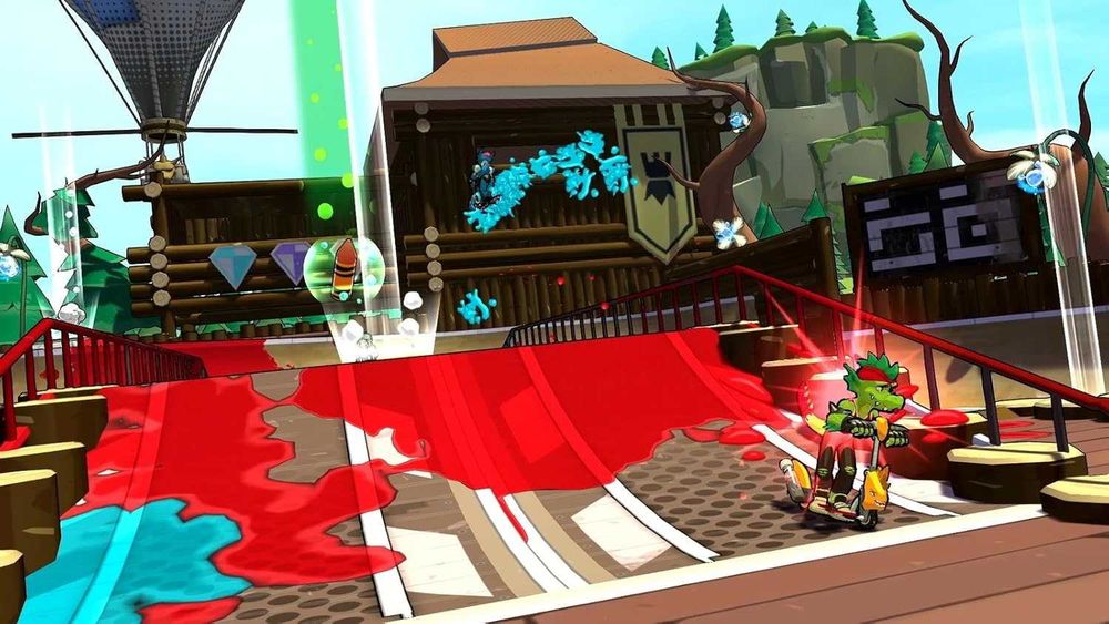 Crayola Scoot PS4 / PS5 - hulajnoga, gra sportowa dla dzieci