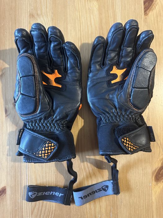 Rękawice narciarskie dziecięce ZIENER Ladir As Aw czarne 211208