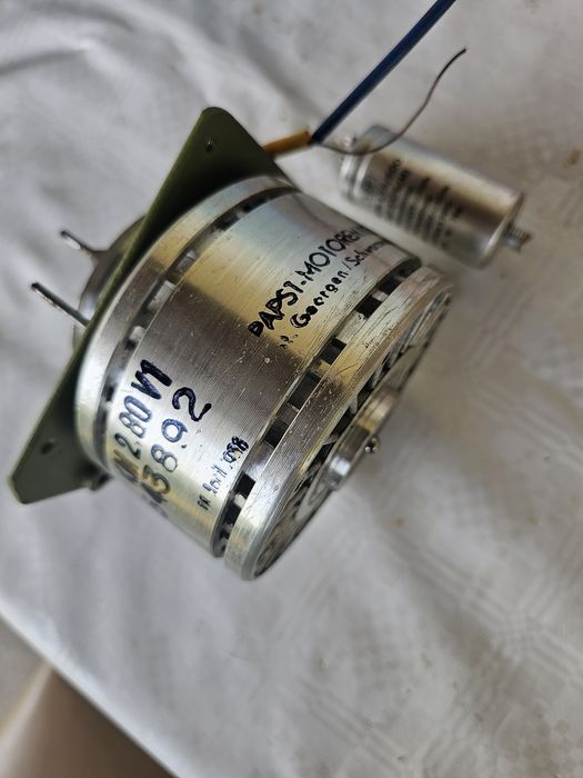 Motor Papst Rotor Exterior Reel to Reel / Gira-discos