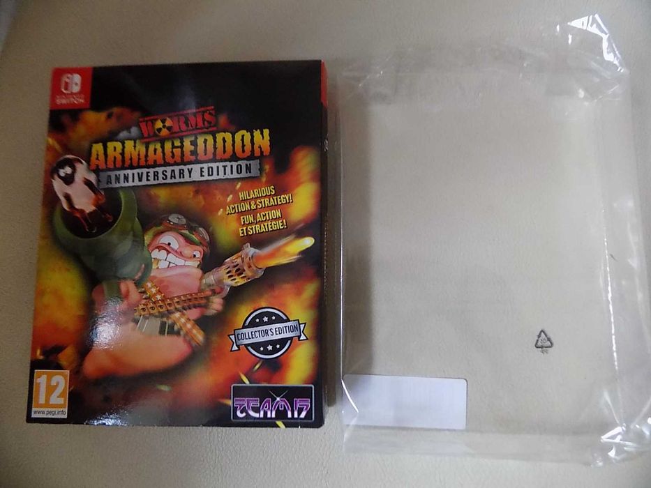 Nowe Wormsy Armageddon Anniversary Collector's Edition Nintendo Switch
