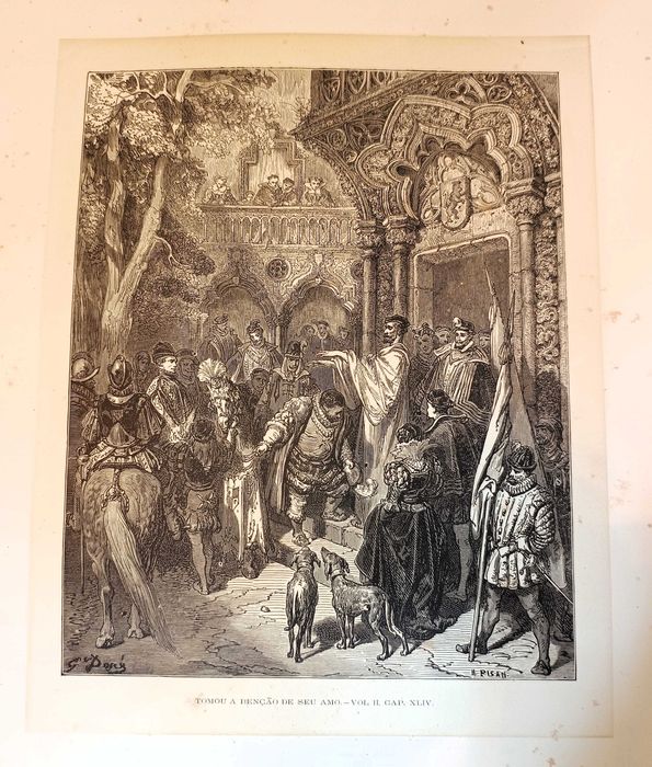 Gravuras Dom Quixote de la Mancha Gustave Doré H. Pisan 1866 19