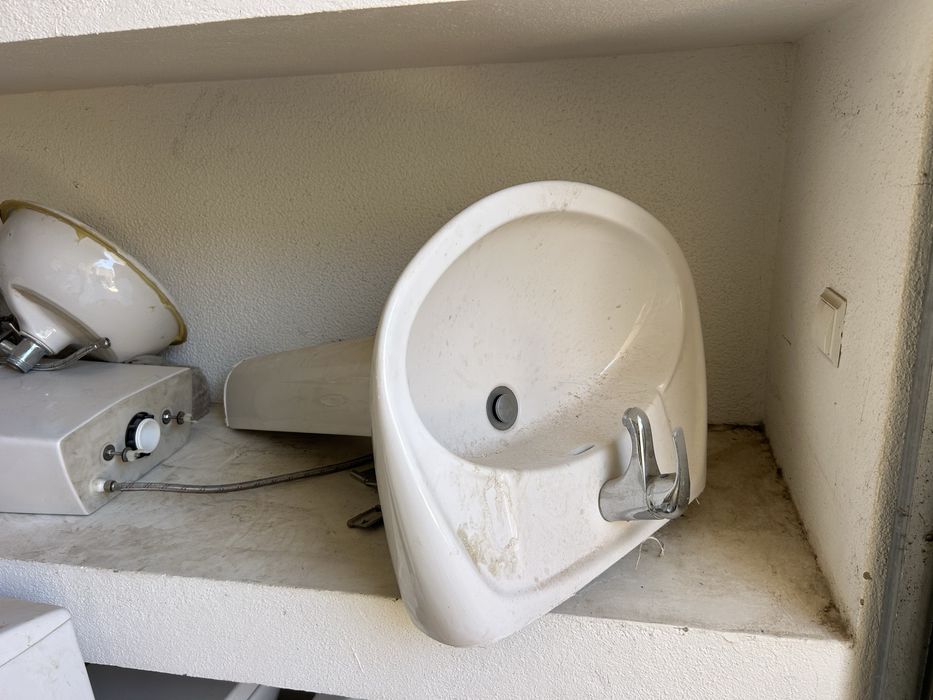 Lavatorio WC  de coluna