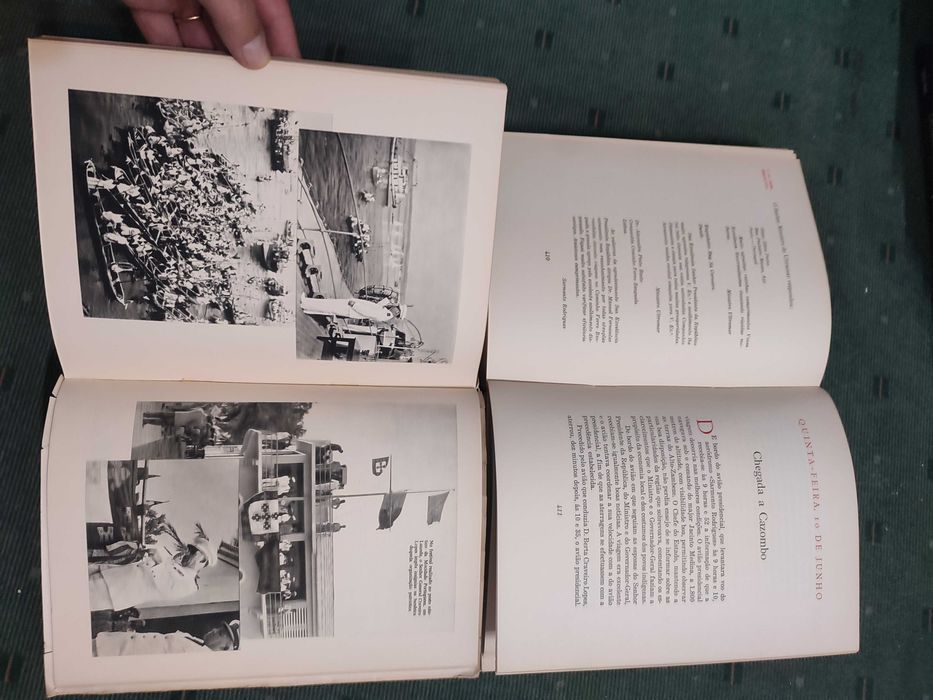 Diário da Viagem Presidencial às provincias Ultramarinas - 2 Vol, 1954