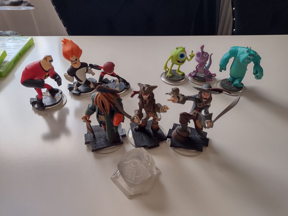 giga zestaw pl Disney Infiniti Xbox 360 gra dyski port  figurki Disney