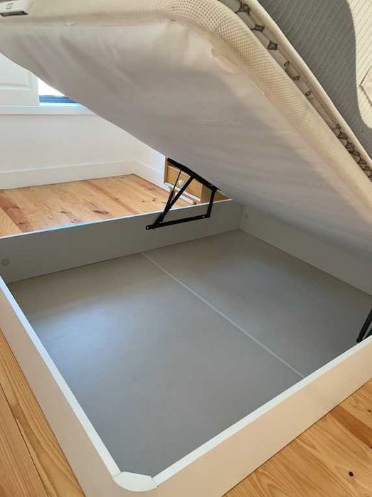 sommier pikolin branco 150x190cm