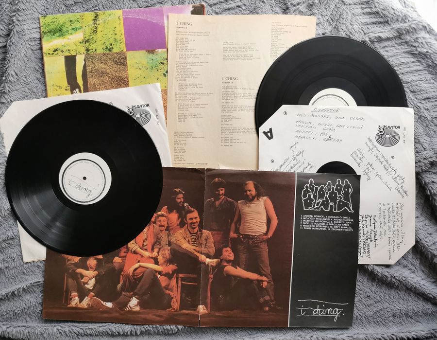 Płyta winylowa I Ching 2LP, wydanie kolekcjonerskie, plakat, śpiewnik