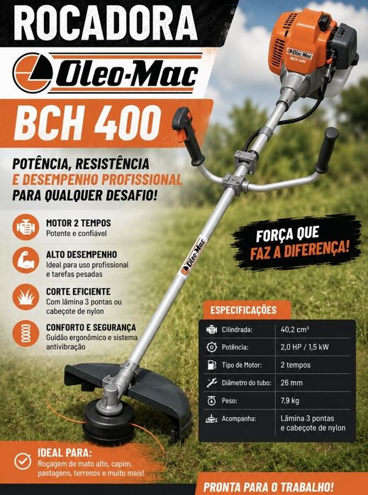 Roçadora  OLEO-MAC  BCH 400