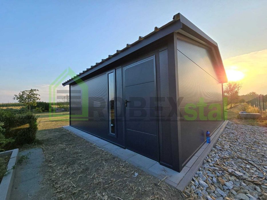 Garaż z płyty warstwowej PIR 6x5.80 KAŻDY WYMIAR MONTAŻ CAŁY KRAJ