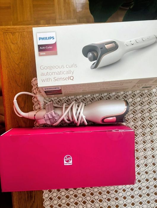 Lokówka automatyczna Philips BHB887/00 SenseIQ – jak nowa, na gwarancj