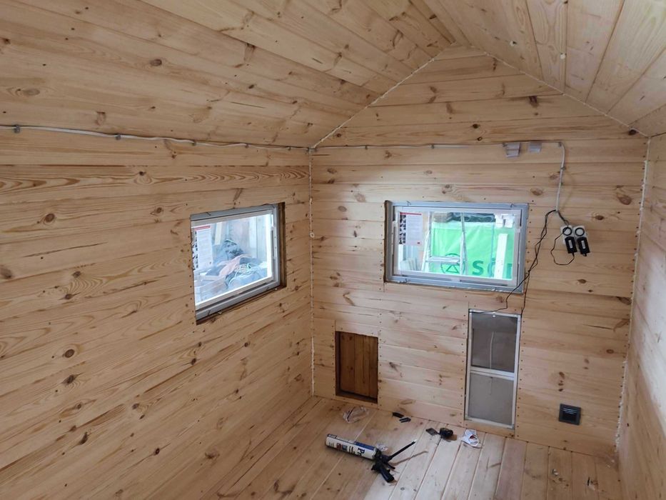 Kurnik dla kur, kaczek Gęsi 5mx2mx2,2mh Producent WoodStuff OCIEPLONY