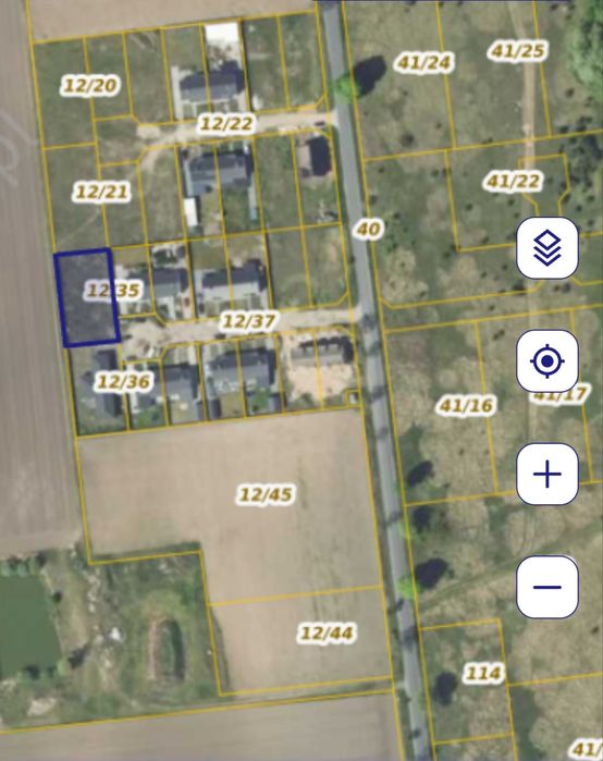 Działka 929 m² | Rusiborek | Ogrodzona