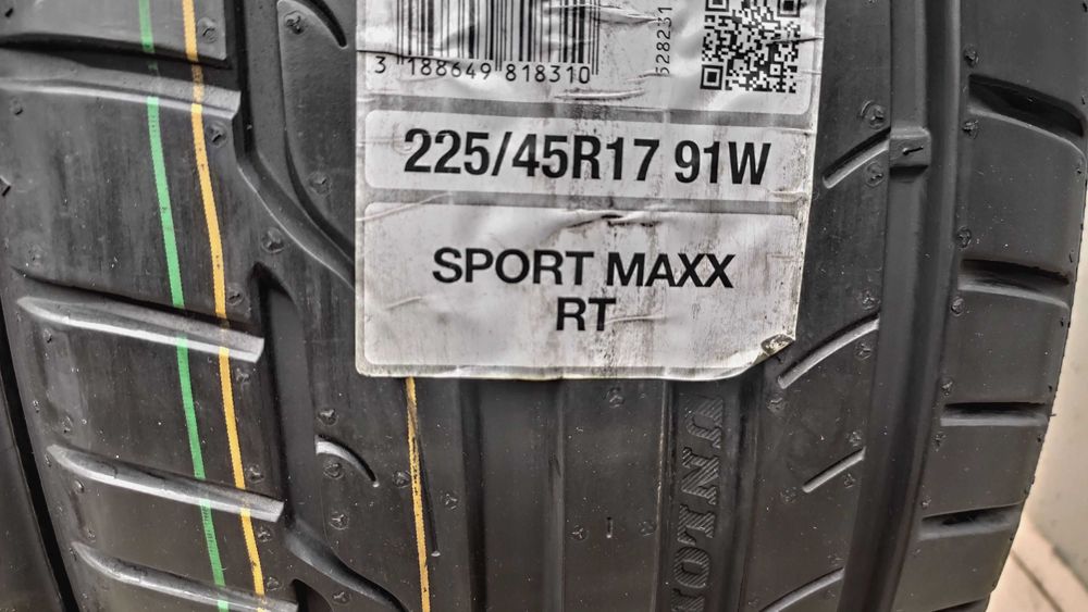 шини 225/45R17 Dunlop Нові. 2024р. Hankook