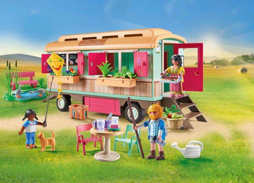 Playmobil Country 71441 Przytulna Kawiarenka W Wagonie