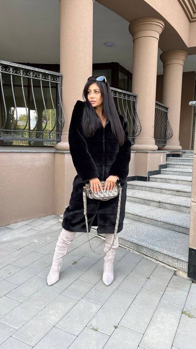 Шуба еко хутро шиншила р 42.44.46.48.50.52.54.56.58.60.62.65