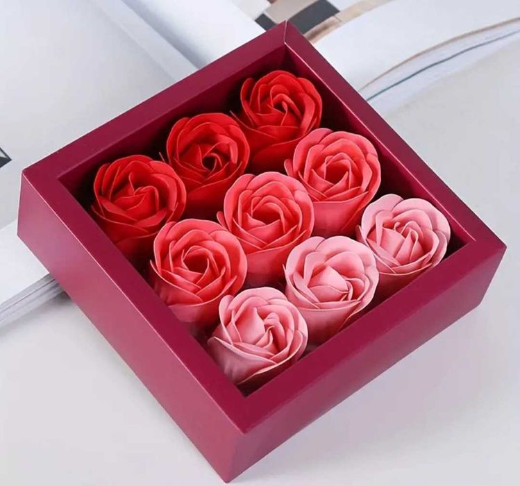 Eleganckie mydełka różane prezent