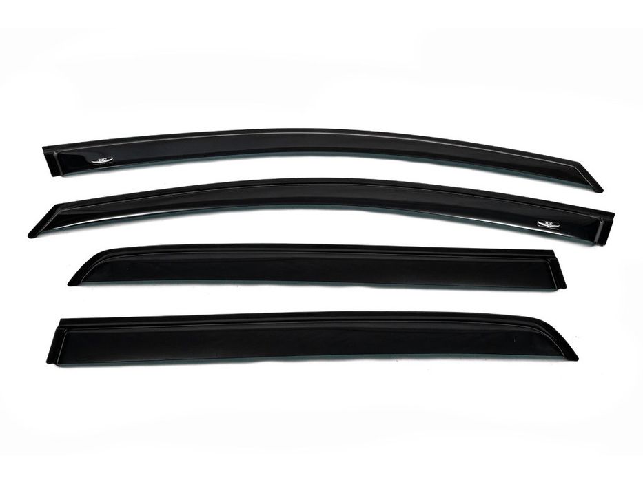 Ветровики для Volkswagen Golf 7/E-Golf Поликарбонат HIC (4 шт)