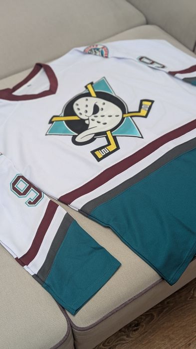 Нова Хокейна майка Anaheim Ducks Banks №99 Mighty Ducks НХЛ