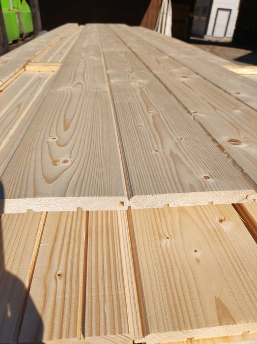 Deska elewacyjna 19x150  świerkowa Szalówka Podbitka