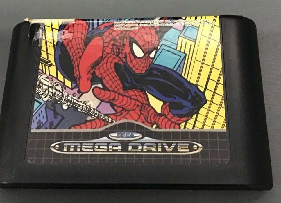 Jogo SEGA MEGADRIVE "Spider-Man" Original e completo / 1991