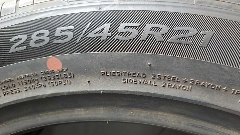 Opony letnie  285/45R21 Hankook S1 EVO 3 K127 A AO 2szt. Wawer