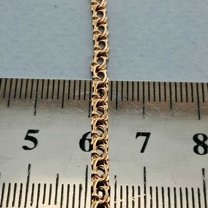 Срочно! Золотая Цепочка 8,95 гр 55 см Стильная Новая 585 пр Унисекс