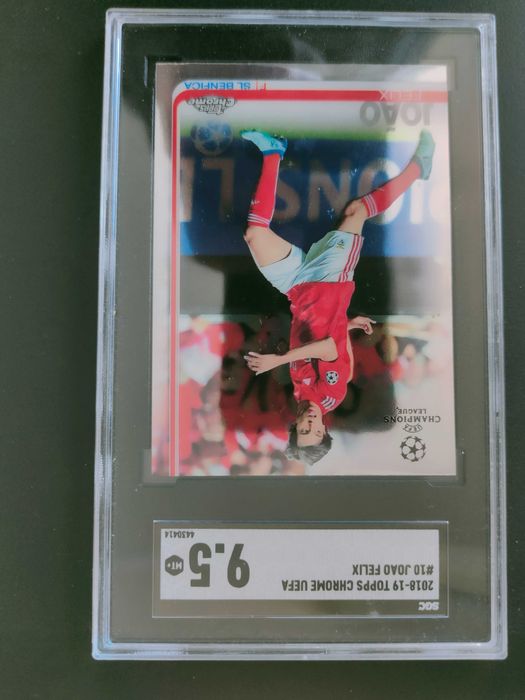 João Félix - Topps Chrome - 2018/19 - SGC 9.5 - SL Benfica