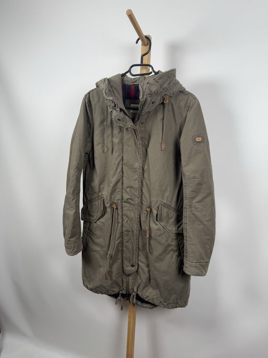 Camel Active kurtka parka khaki lekko ocieplona 36