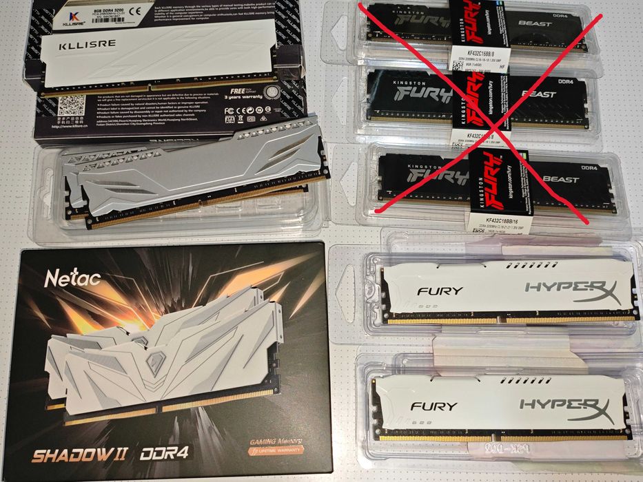 DDR4 8 / 16ГБ оперативна пам'ять нова