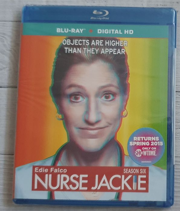 "Nurse Jackie 6" / " "Siostra Jackie 6" blu-ray USA A bez PL