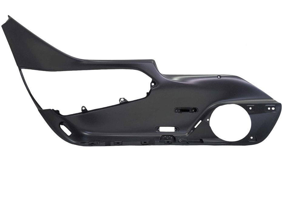 Ferrari Daytona SP3 - boczek drzwi door panel trim card LH - CARBON