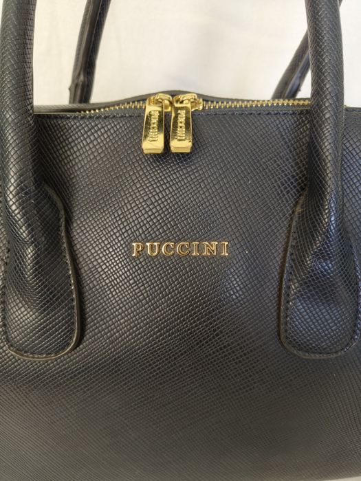 Torebka Puccini granatowa