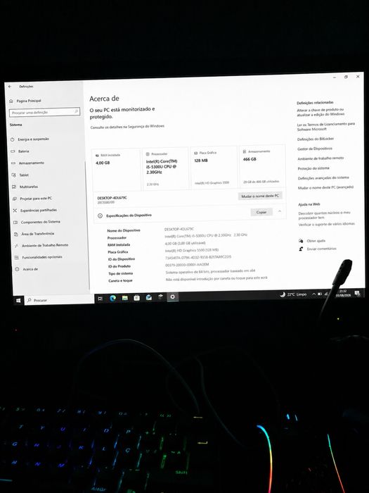 pc mais monitor NEGOCIAVEL