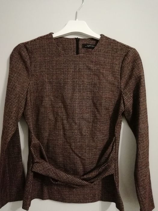 Bluzka brązowa top