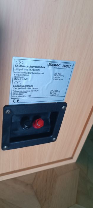 Kolumny Mastec 50887  2 szt